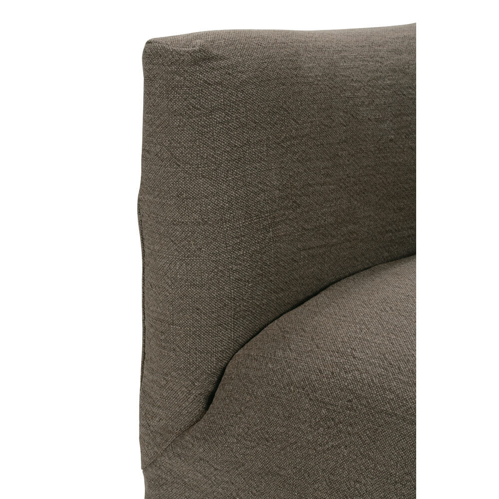 Prairie Slipcovered Swivel Chair