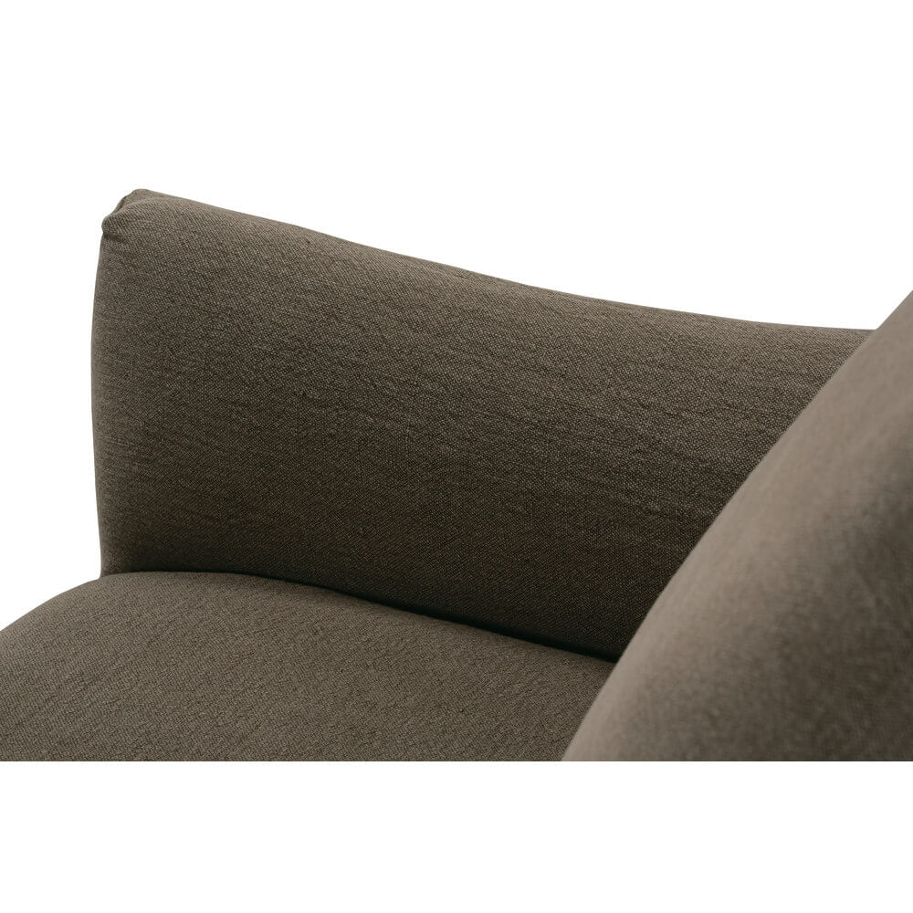 Prairie Slipcovered Swivel Chair