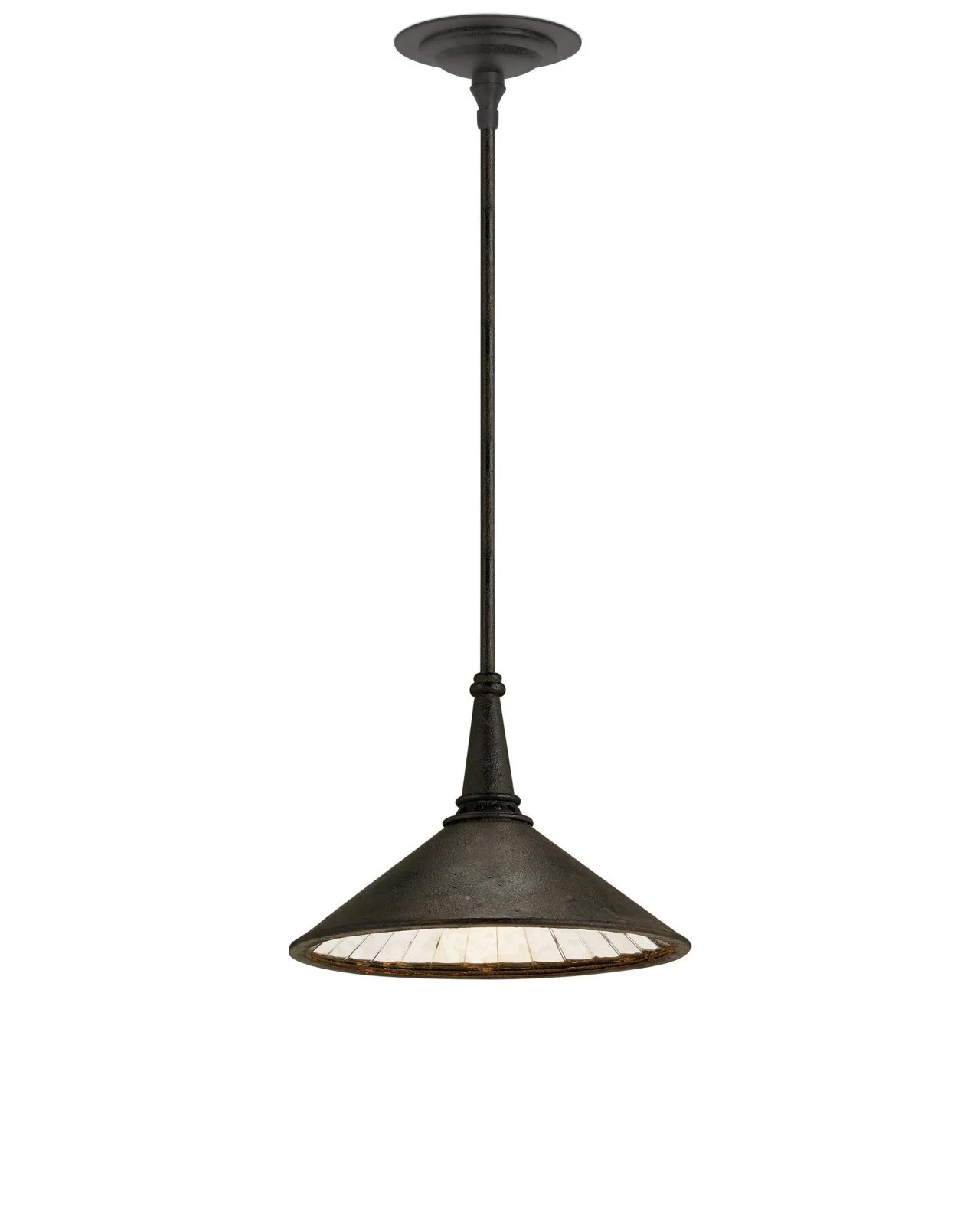 Manuscript Medium Black Pendant