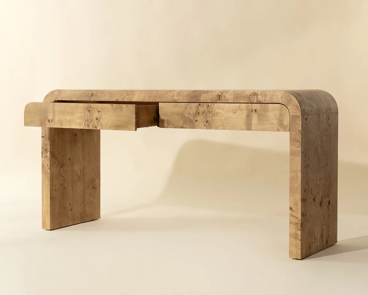 Harrod Burl Console Table