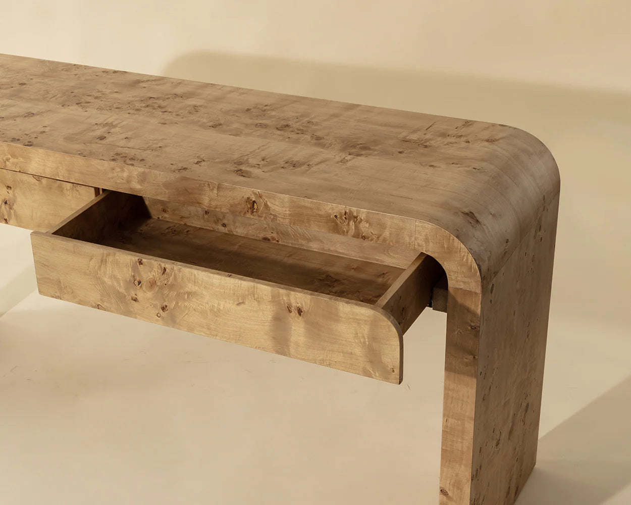 Harrod Burl Console Table