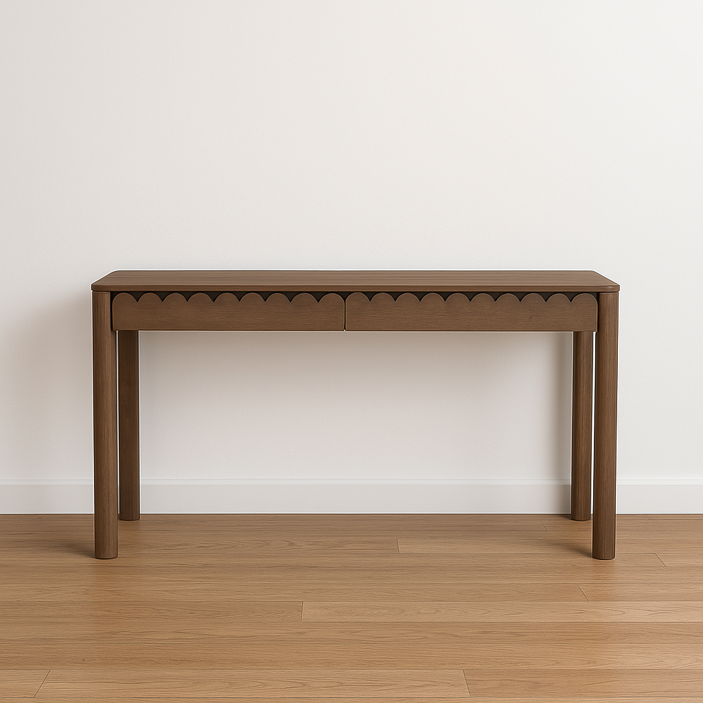 Winslowe Scalloped Console Table