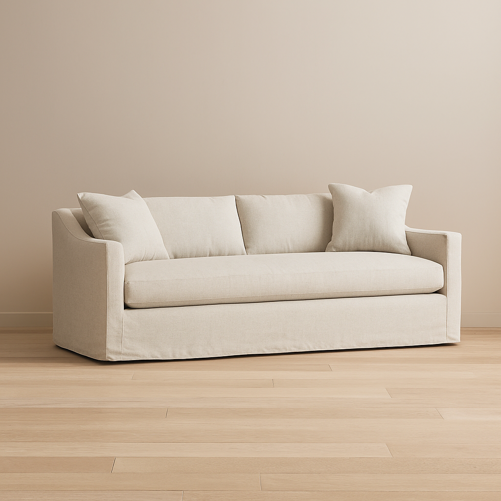 Lorenze Slipcovered Performance Sofa