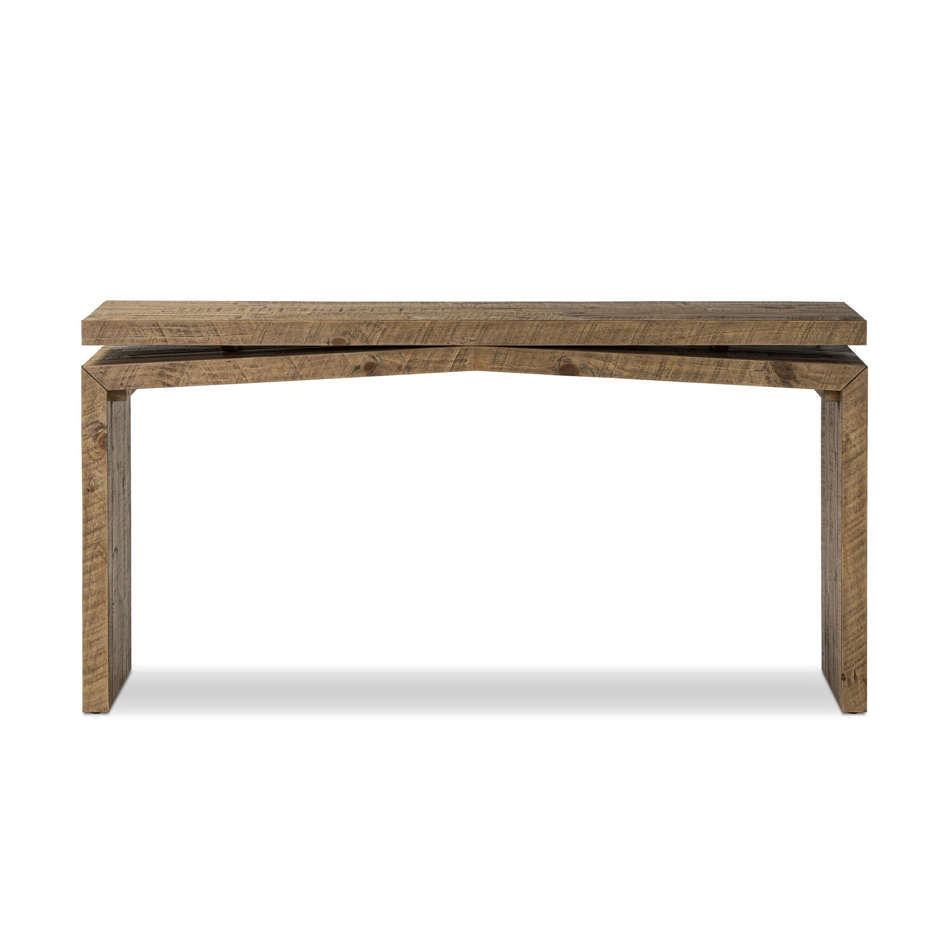 Southill Console Table, Rustic Natural