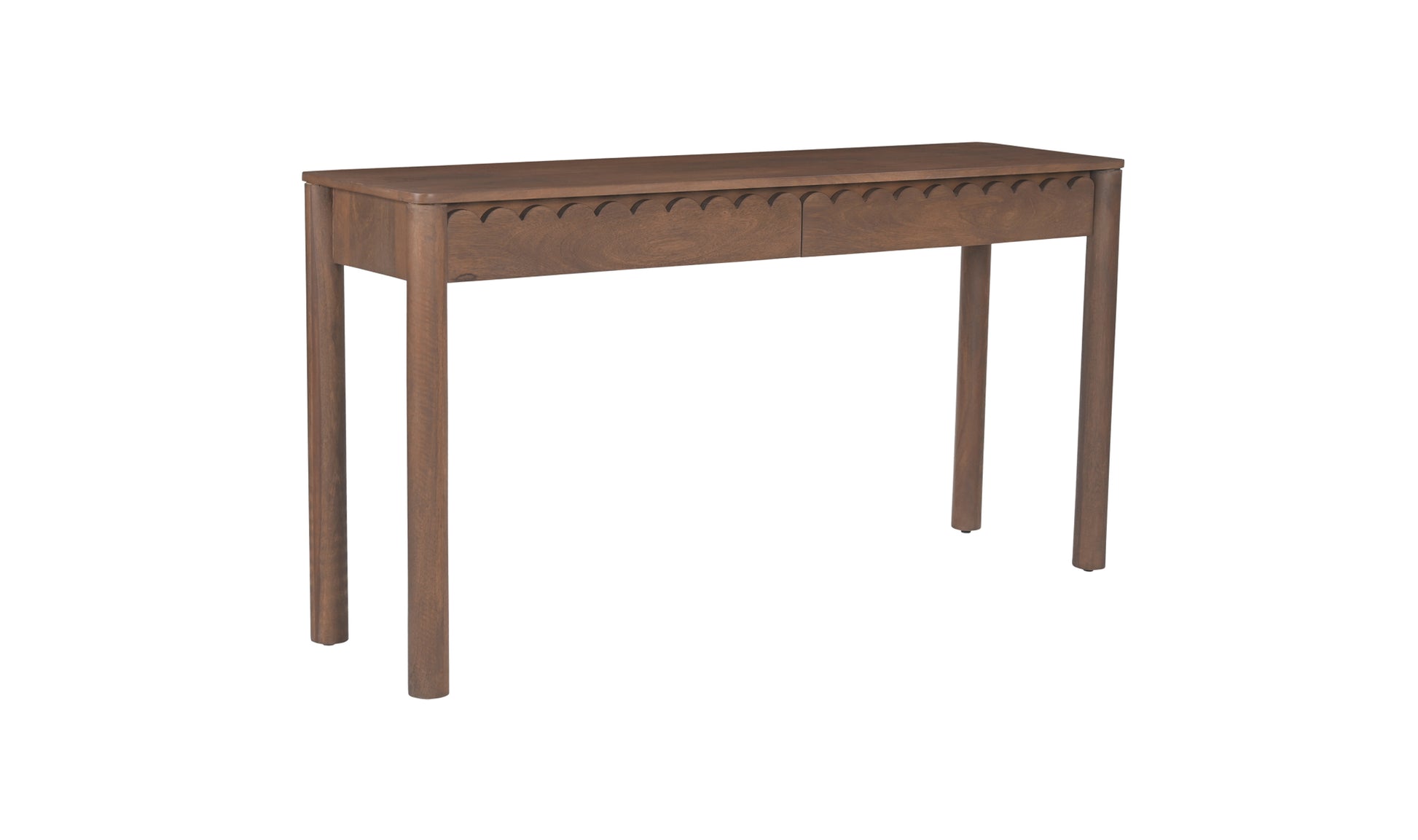 Winslowe Scalloped Console Table