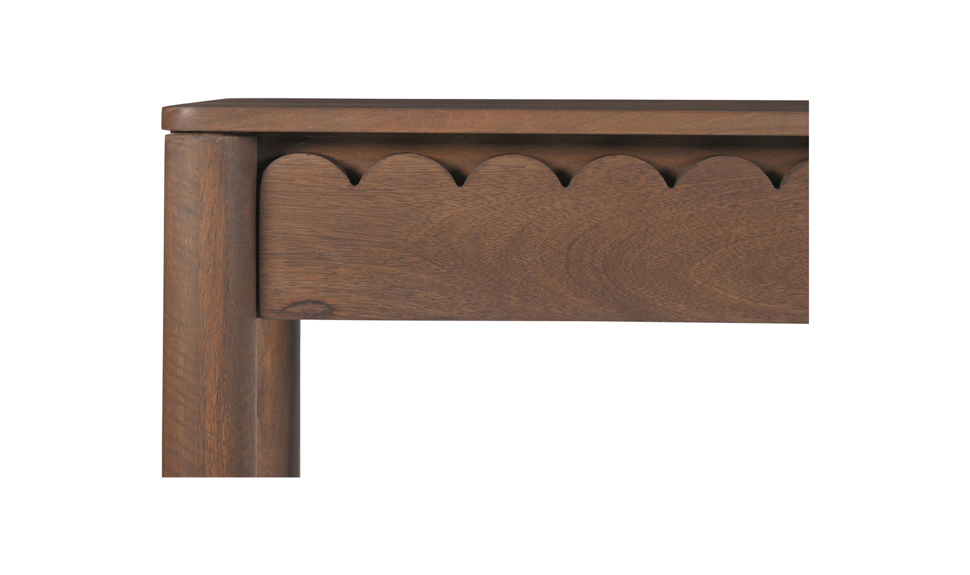 Winslowe Scalloped Console Table