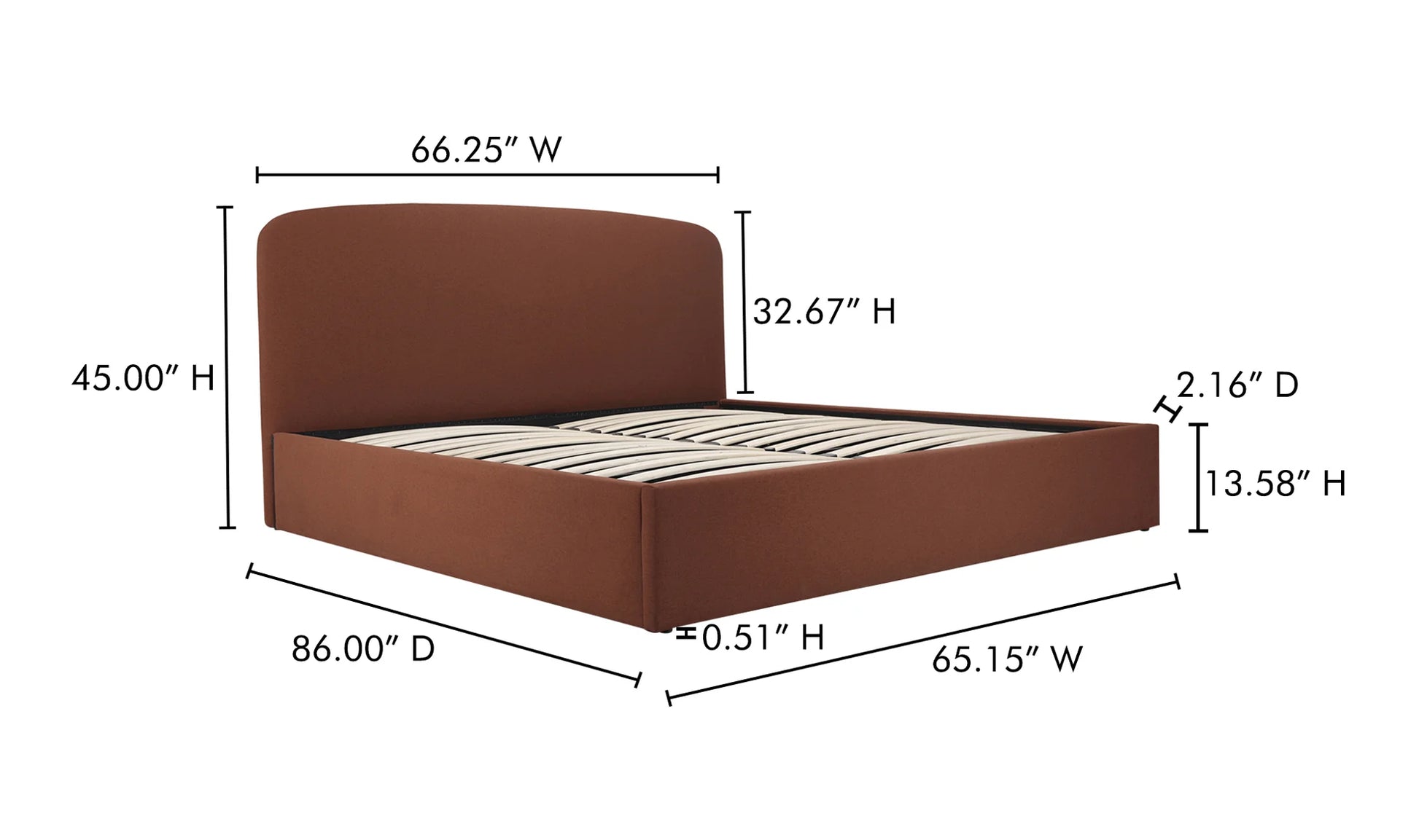 Miranda Slipcover Storage Bed