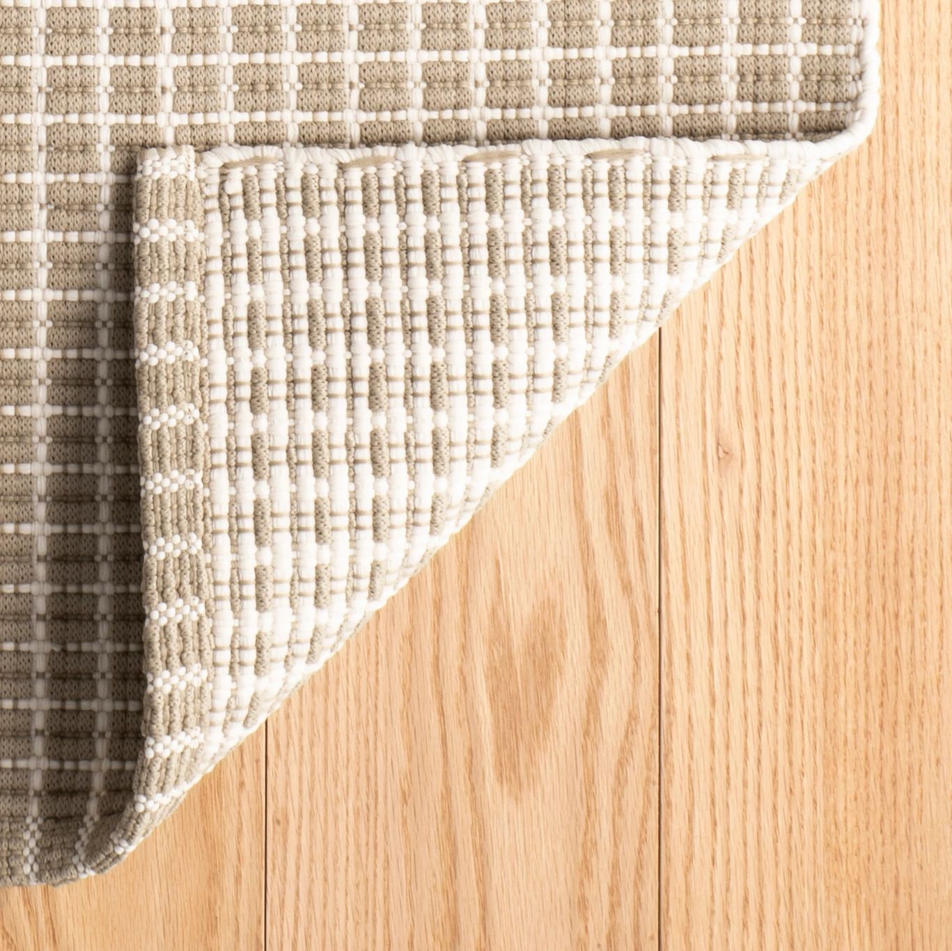 Gridiron Wheat Handwoven Indoor/Outdoor Rug - DA1052 - 10x14