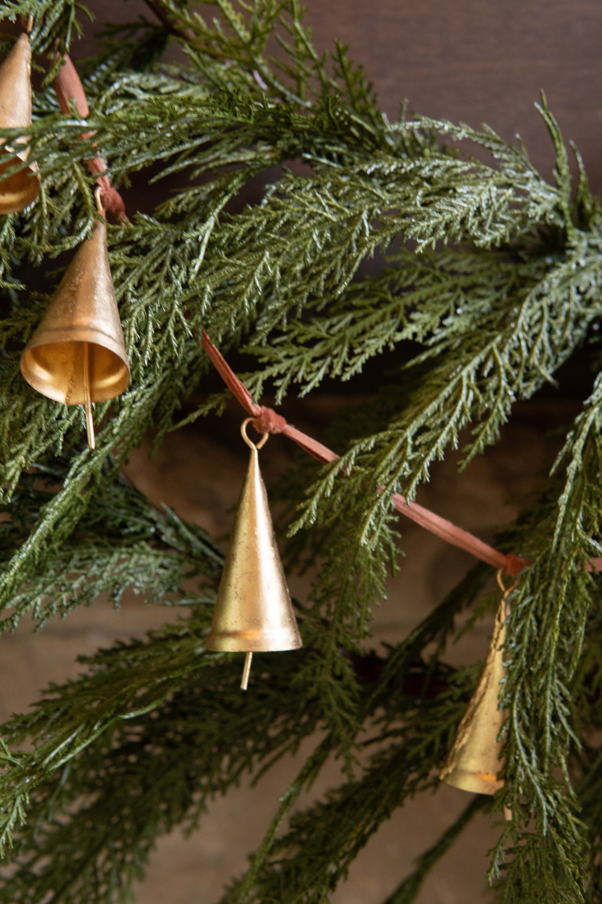 Velvet Ribbon Cone Bells