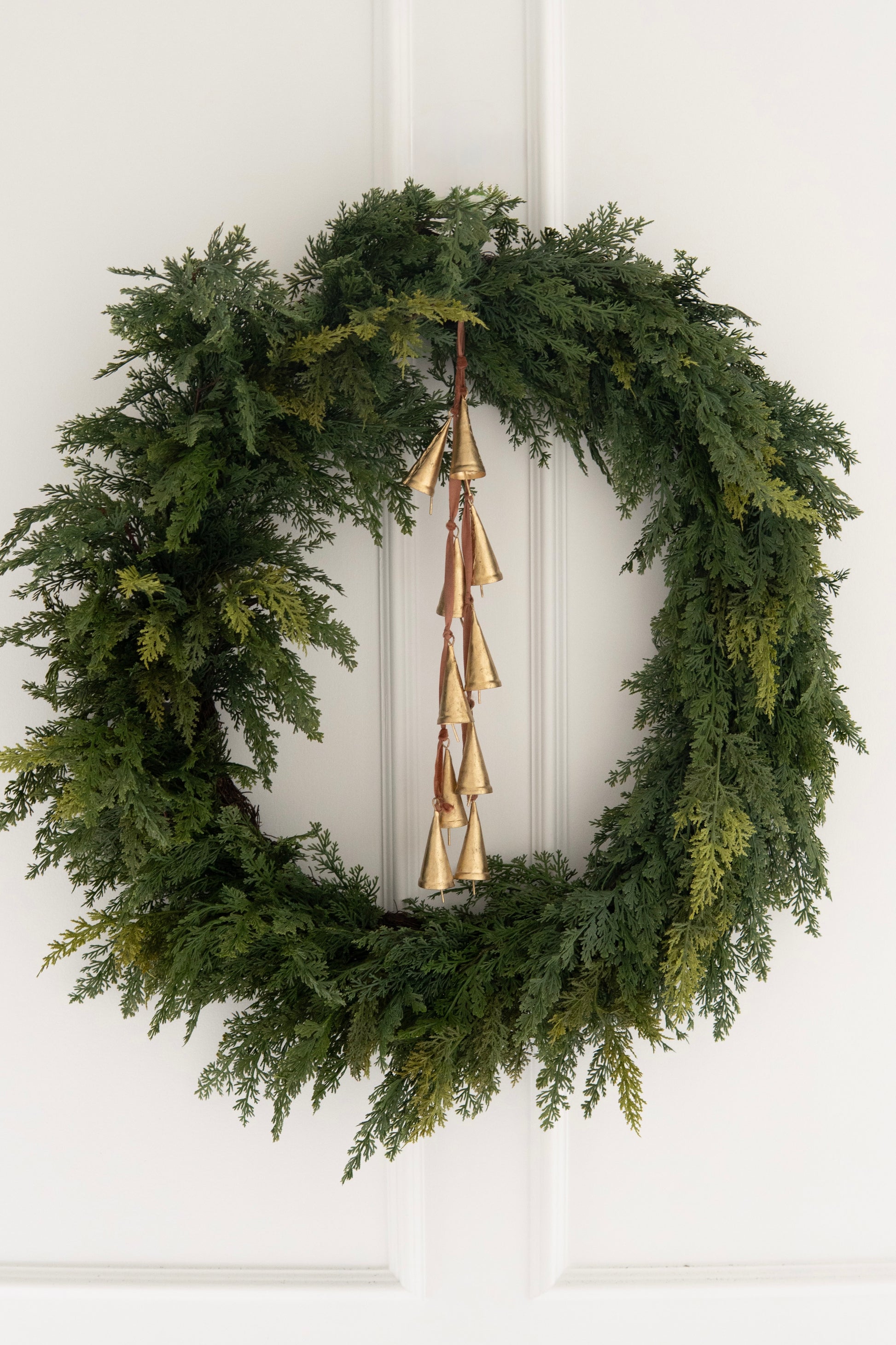 Velvet Ribbon Cone Bells