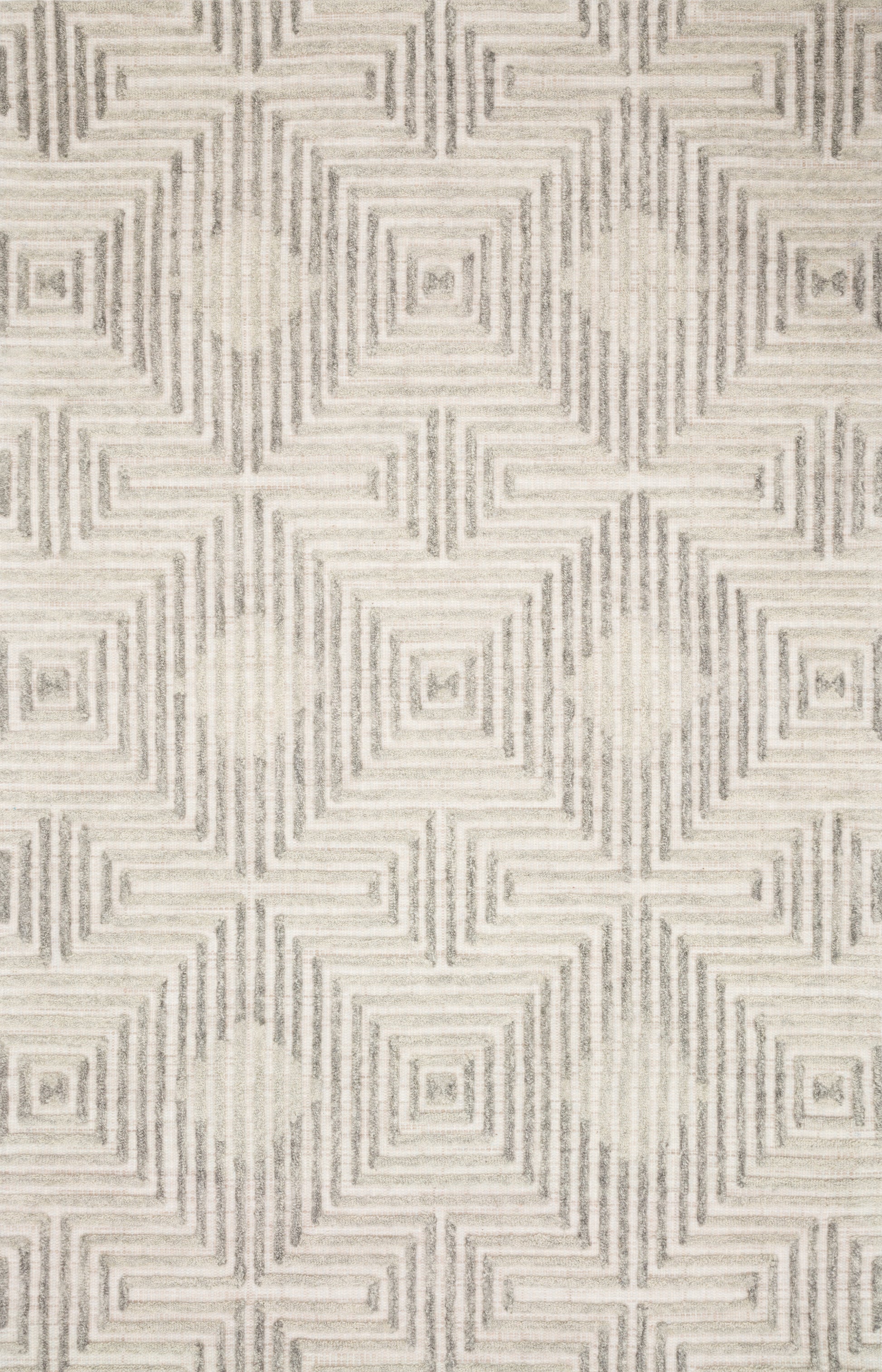 Ehren Grey / Silver 11'-6" x 15' Area Rug - EHR-02 - 11'-6" x 15'