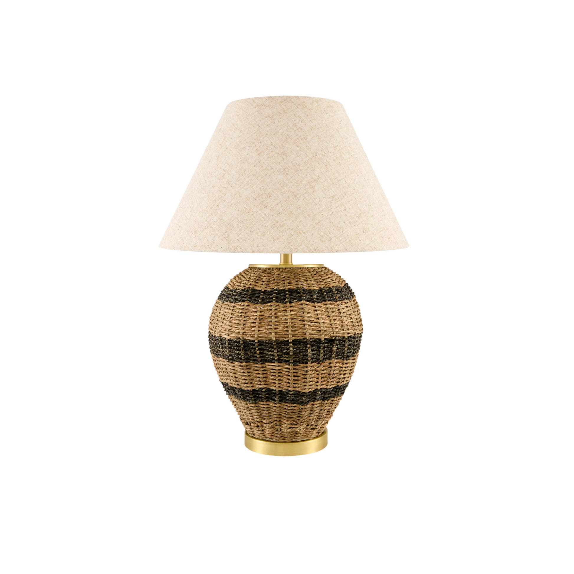 Cali Striped Table Lamp