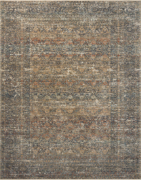 Heritage Midnight / Multi 15'-0" x 15'-0" Square Area Rug - HER-11 - 15'-0" x 15'-0" Square