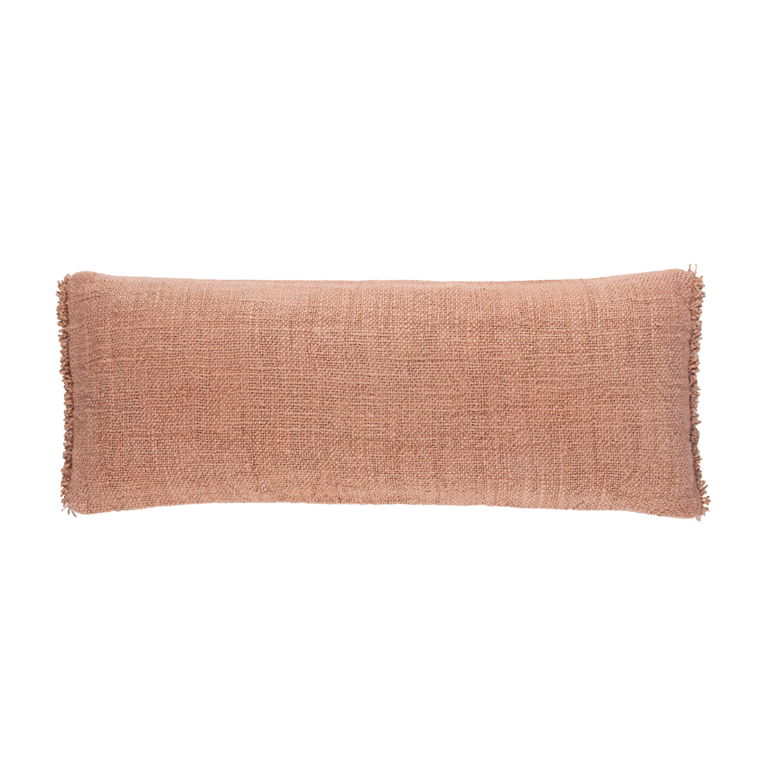 Mongolia Linen Pillow, Nude