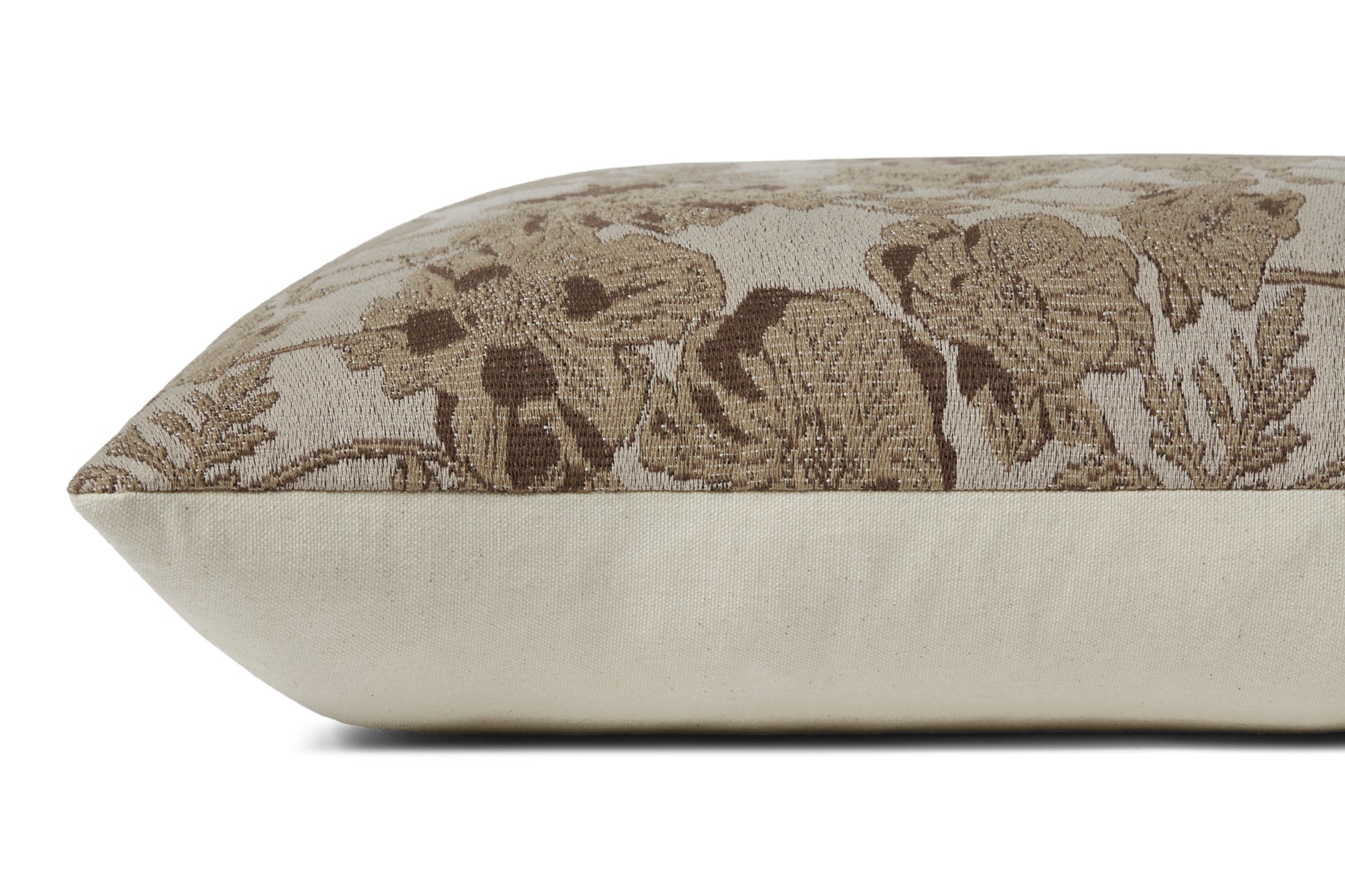 Chris Loves Julia, Matilda Beige Mocha Pillow