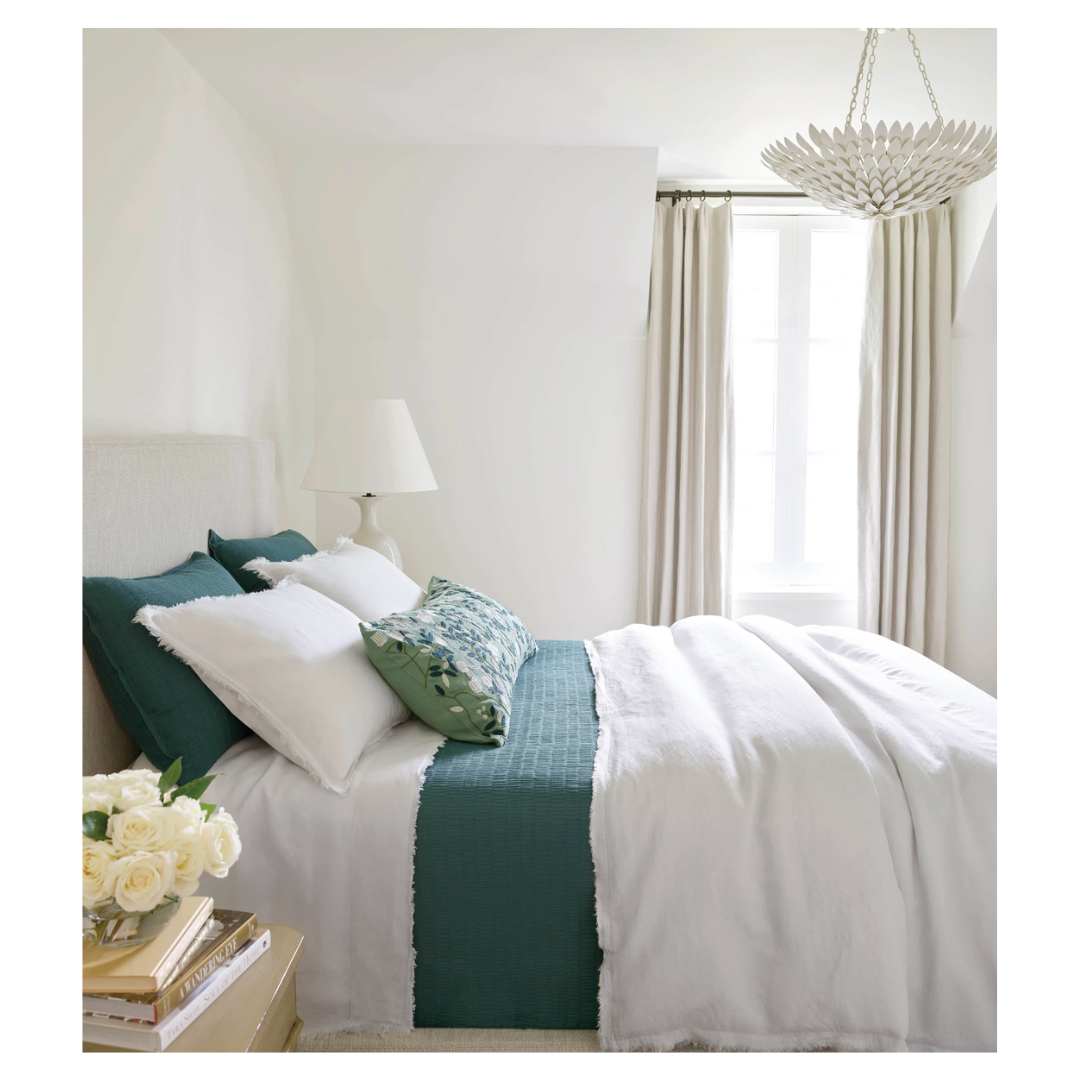 Folks Embroidery Pillow