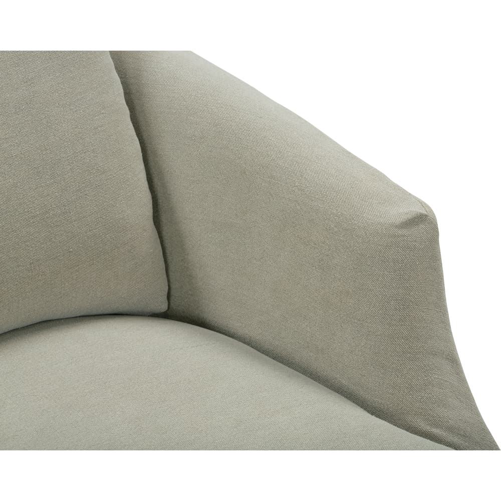 Farah Slipcovered Swivel