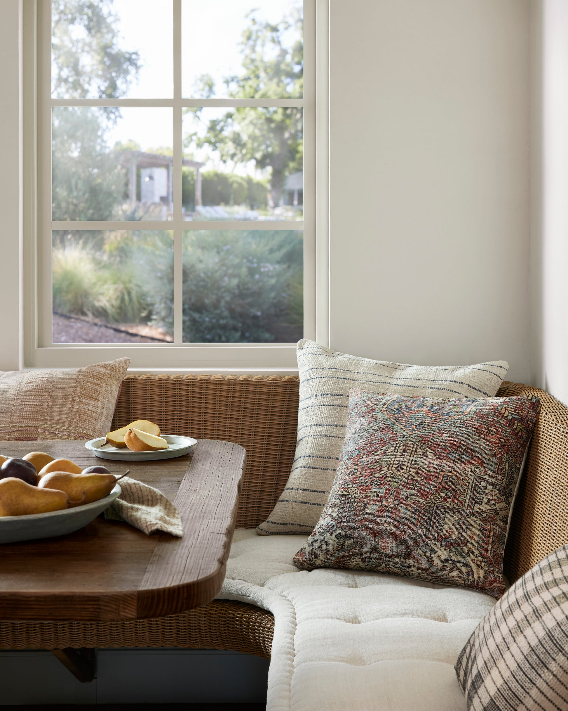 Marin Natural / Rust Pillow