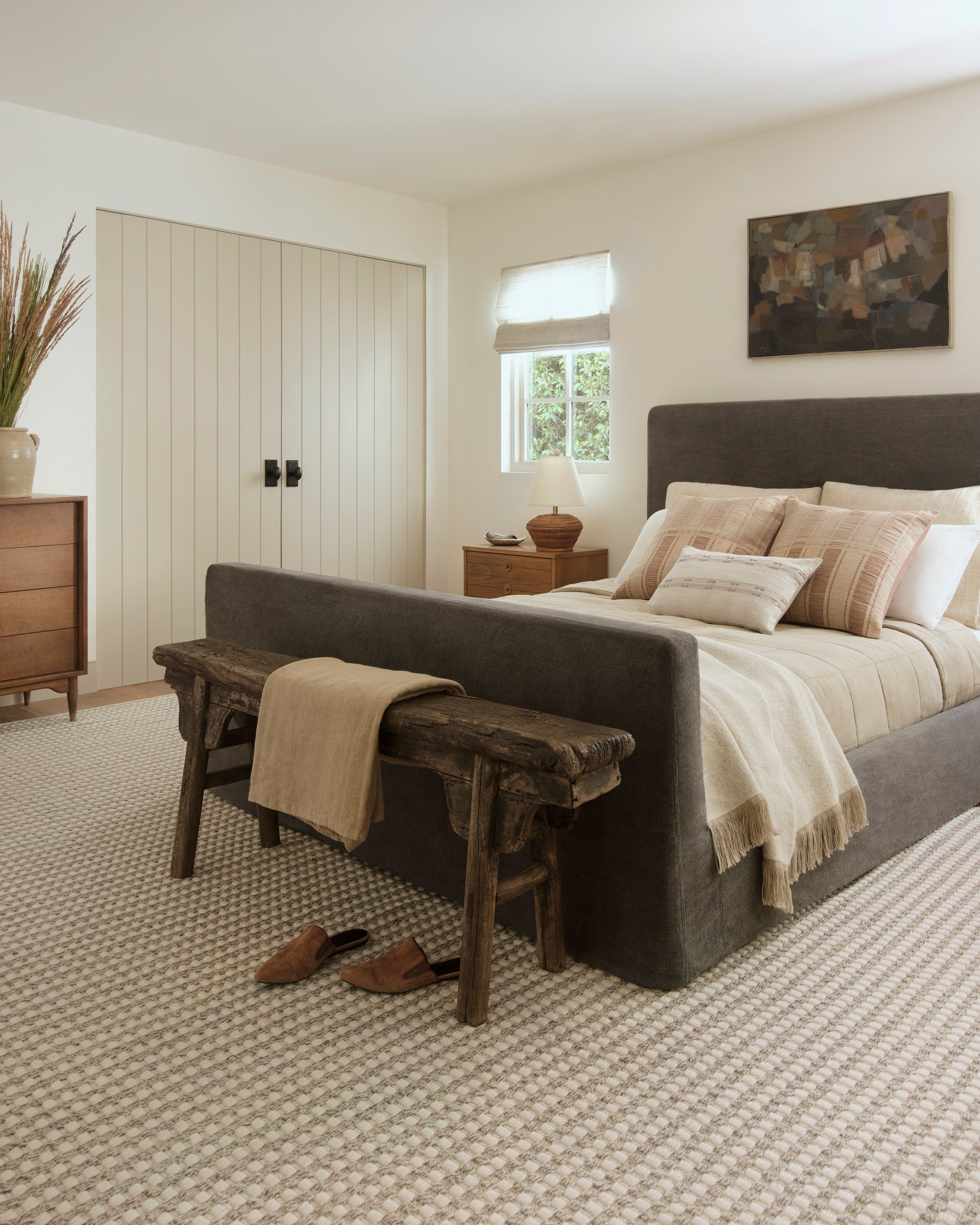 Marin Natural / Rust Pillow