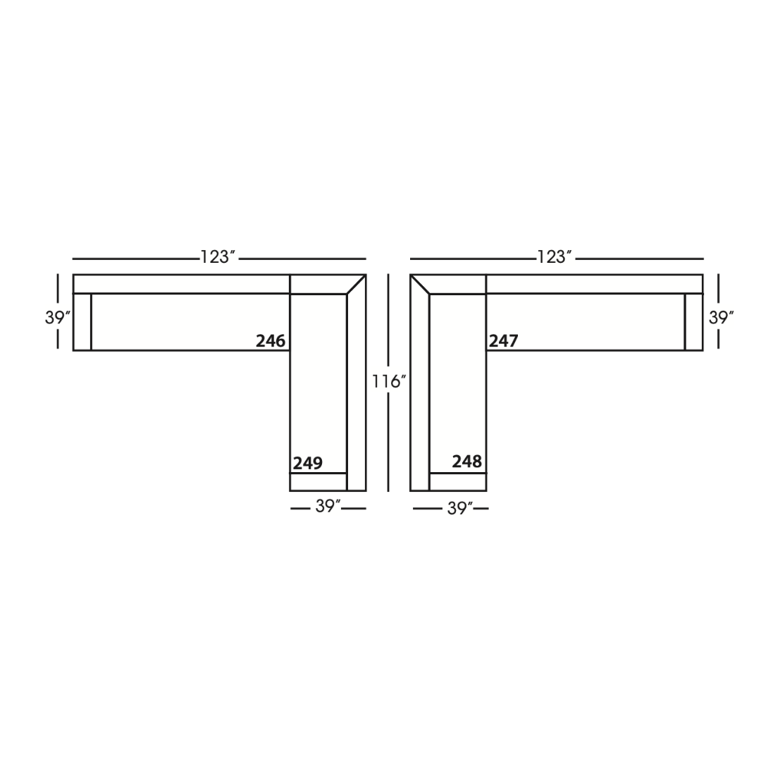 Sequoia Slipcover Sectional