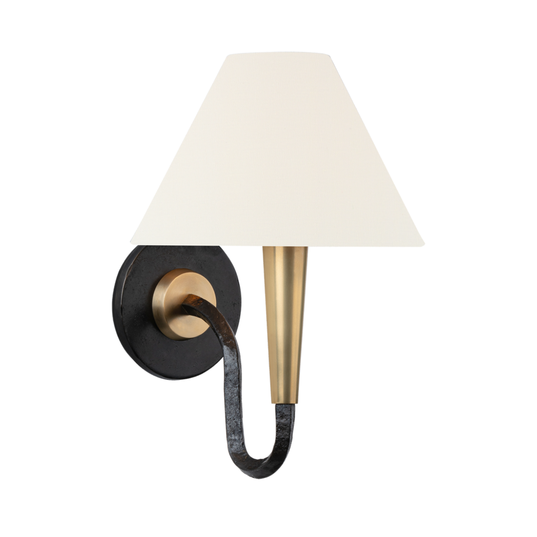 Cavalli 13" J-Arm Sconce