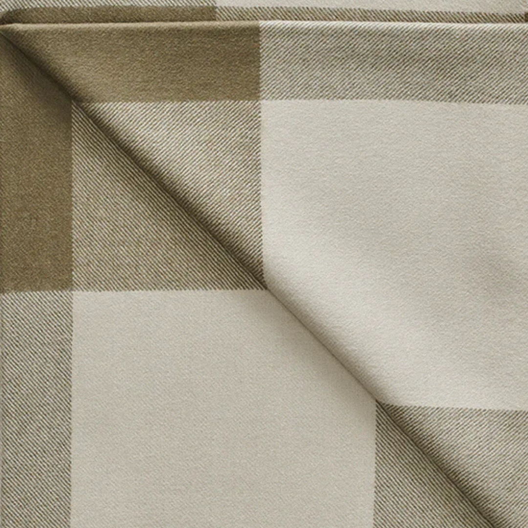 Alpaca Olive Blanket