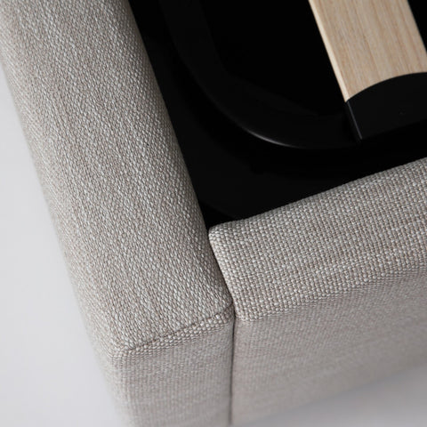 Aurora Storage Bed, Sand