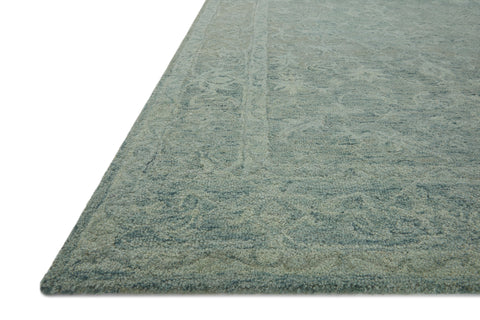 Lyle Teal 9'-3" x 13' Area Rug - LK-05 - 9'-3" x 13'