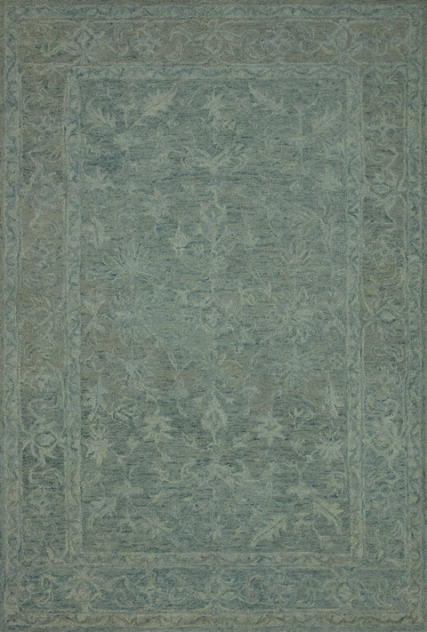 Lyle Teal 9'-3" x 13' Area Rug - LK-05 - 9'-3" x 13'