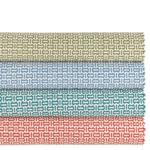 Miss Muffet Teal Handwoven Cotton Rug - DA1989 - 10x14