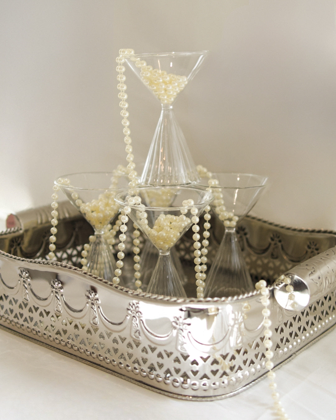 Polished Nickel Abbey Tray