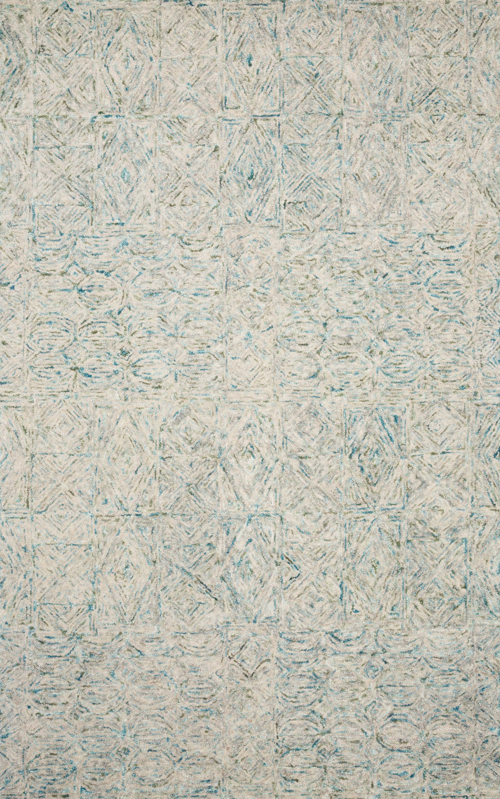 Peregrine Aqua 11'-6" x 15' Area Rug - PER-05 - 11'-6" x 15'