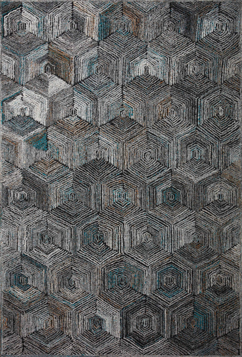 Prescott Metal 11'-6" x 15' Area Rug - PRE-02 - 11'-6" x 15'
