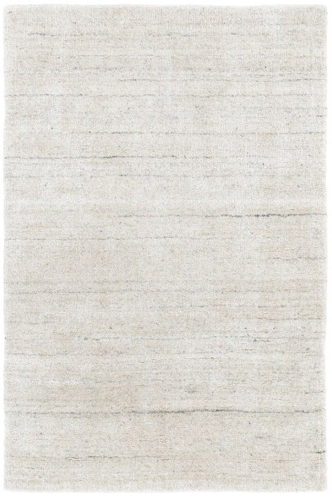 Icelandia White Hand Knotted Viscose Rug - RDA271 - 10x14