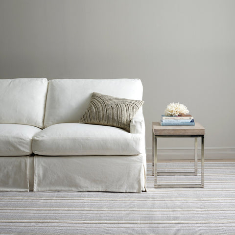 Gradation Ticking Handwoven Cotton Rug - RDA285 - Runner-2.5x12