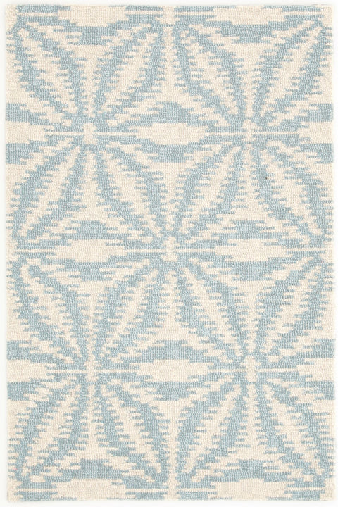 Aster Sky Hand Micro Hooked Wool Rug - RDA383 - 10x14