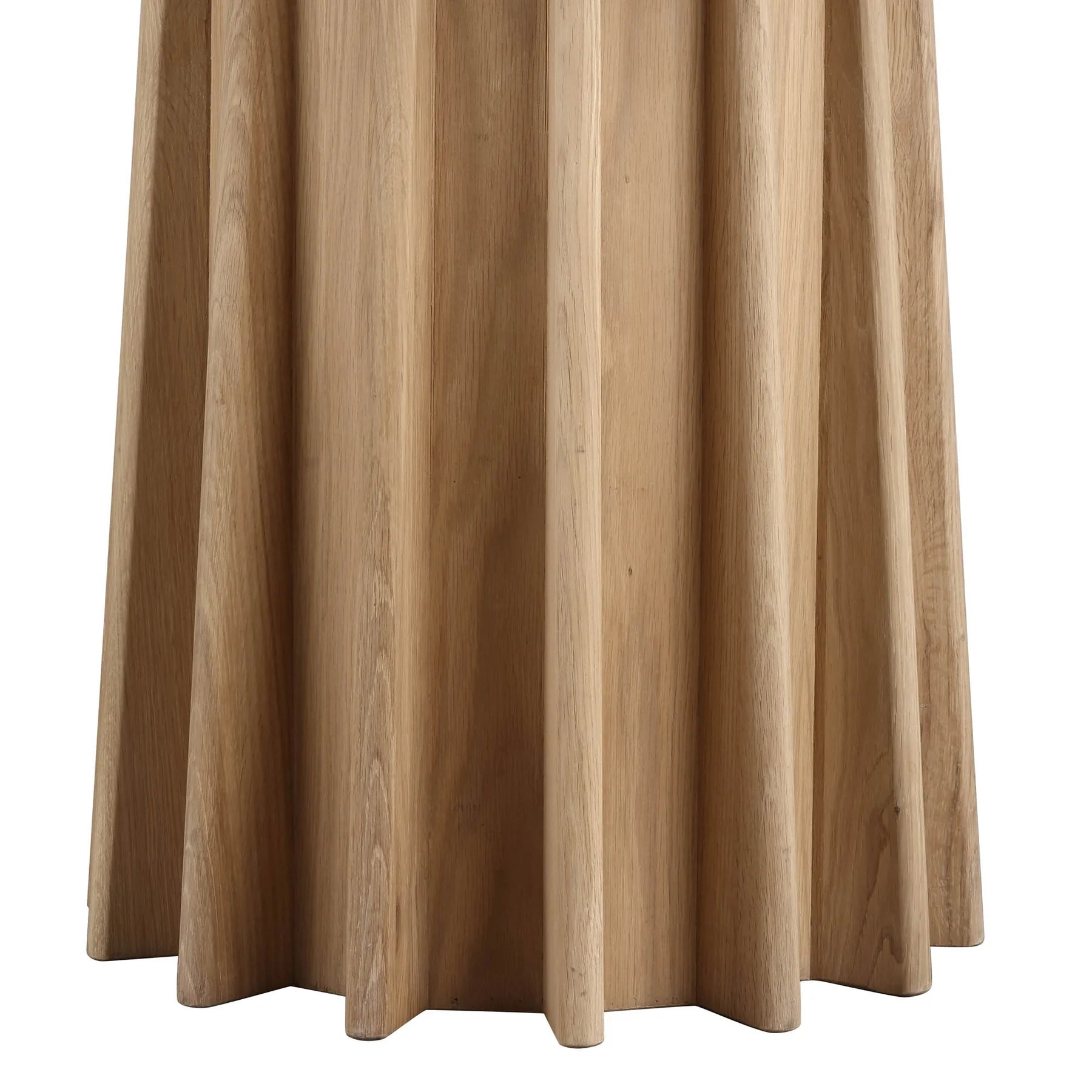 Fluted Entry or Dining Table