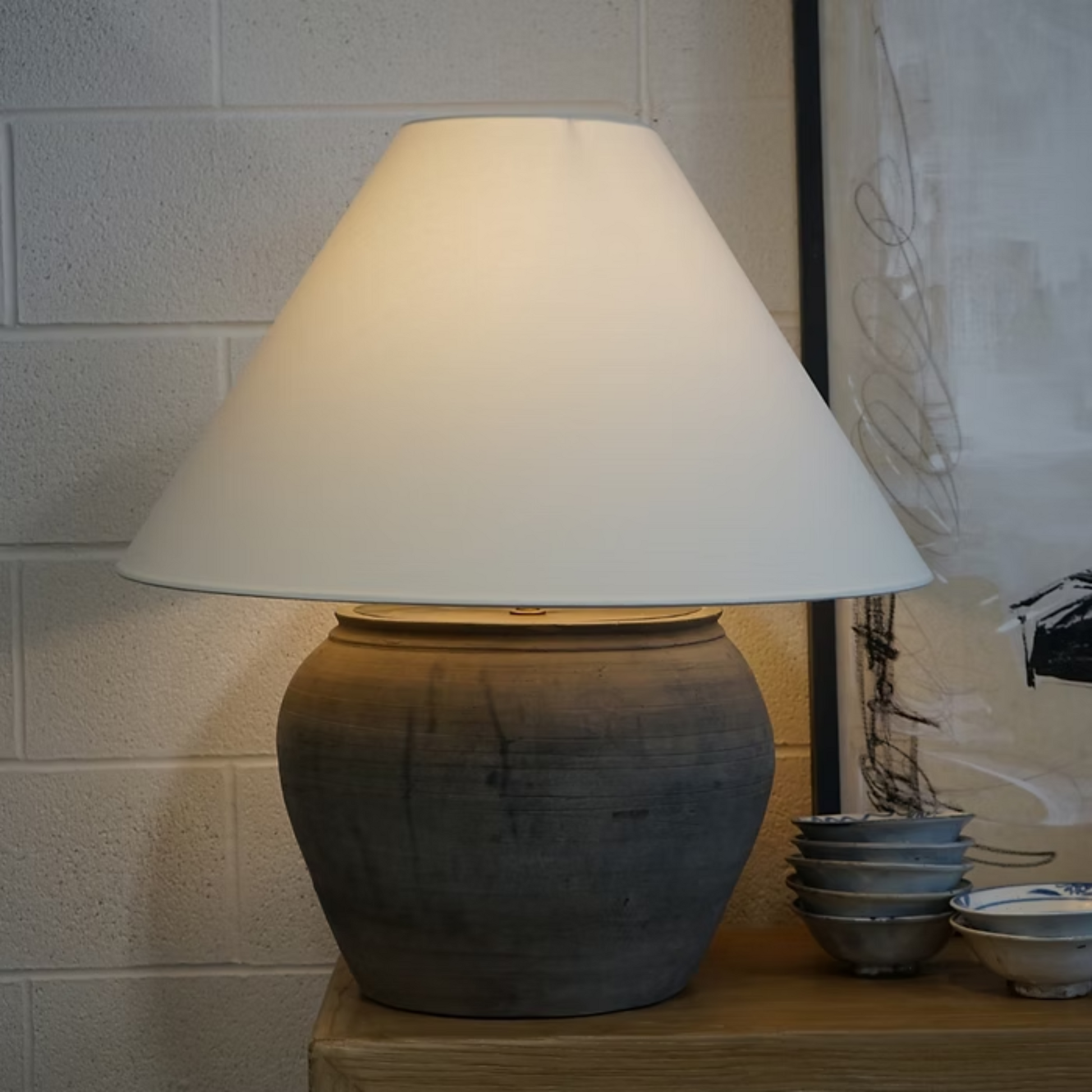 Louis I Vintage Pot Lamp