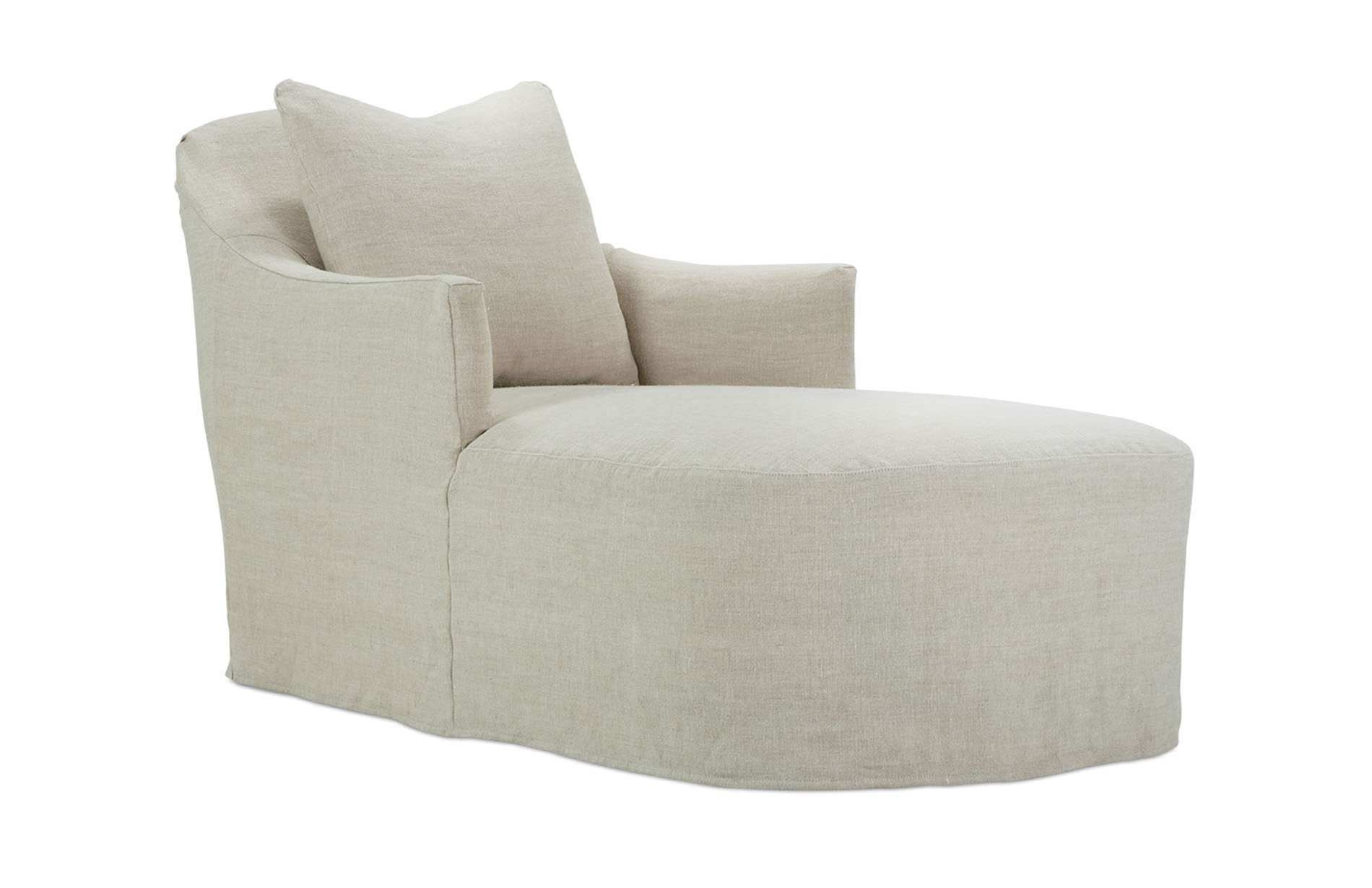 Prairie Slipcovered Chaise