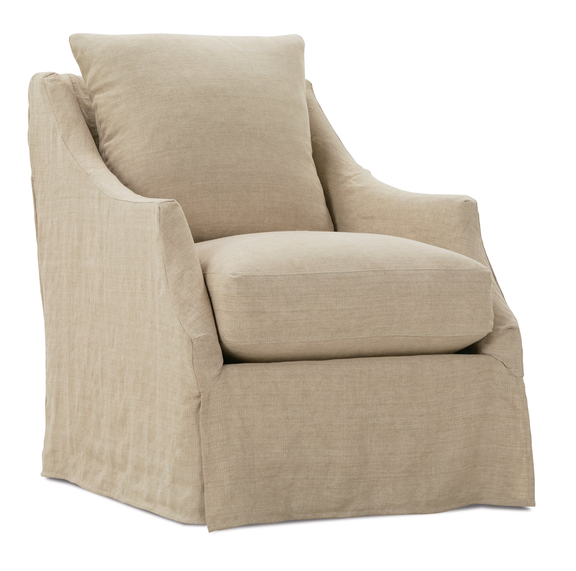 Dimarco Slipcover Swivel Chair
