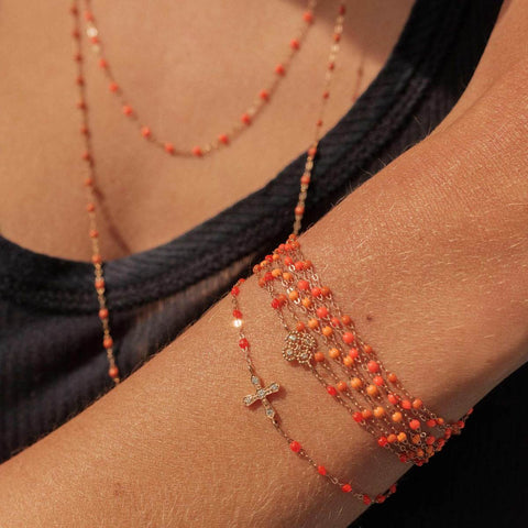 gigiCLOZEAU Classic Bracelet - Saffron Orange