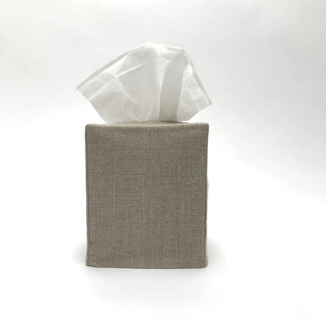 Savannah Dark Linen Tissue Covers