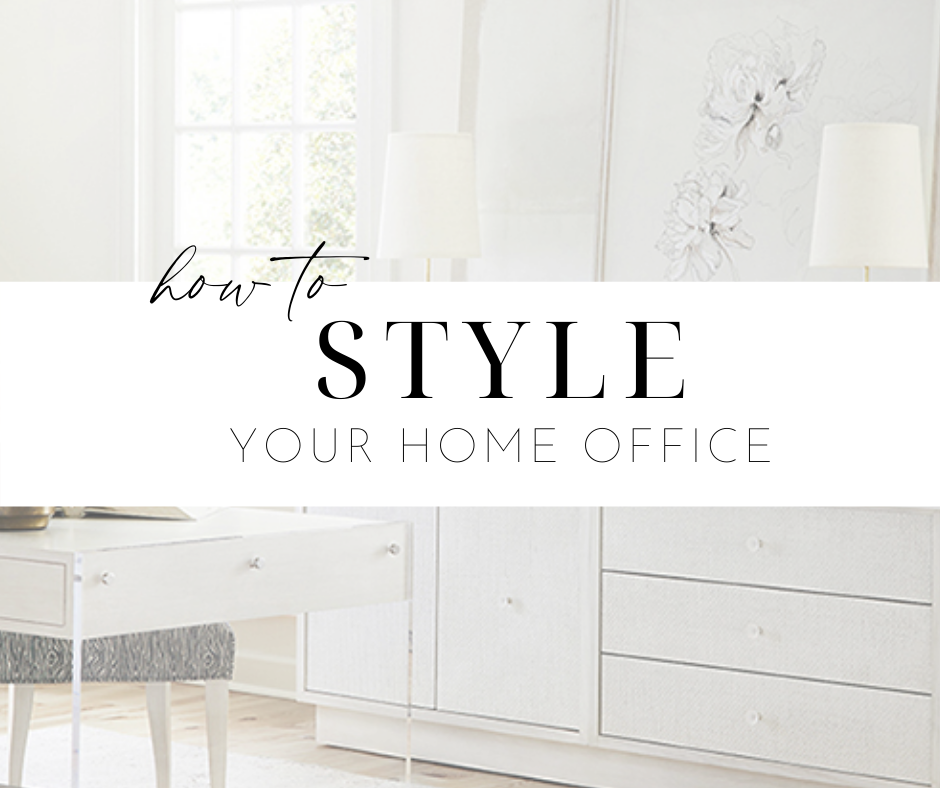 How to Style Your Home Office