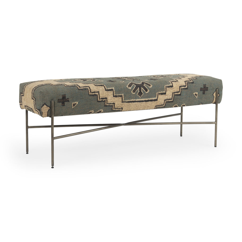 Mavery Patterned Bench
