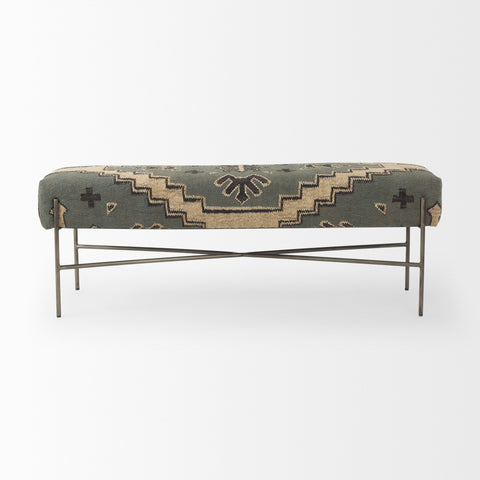 Mavery Patterned Bench