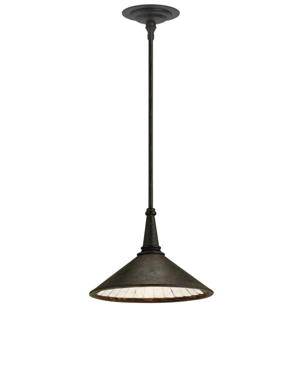 Manuscript Medium Black Pendant