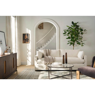 Sylvie Bench Upholstered Sofa 88"