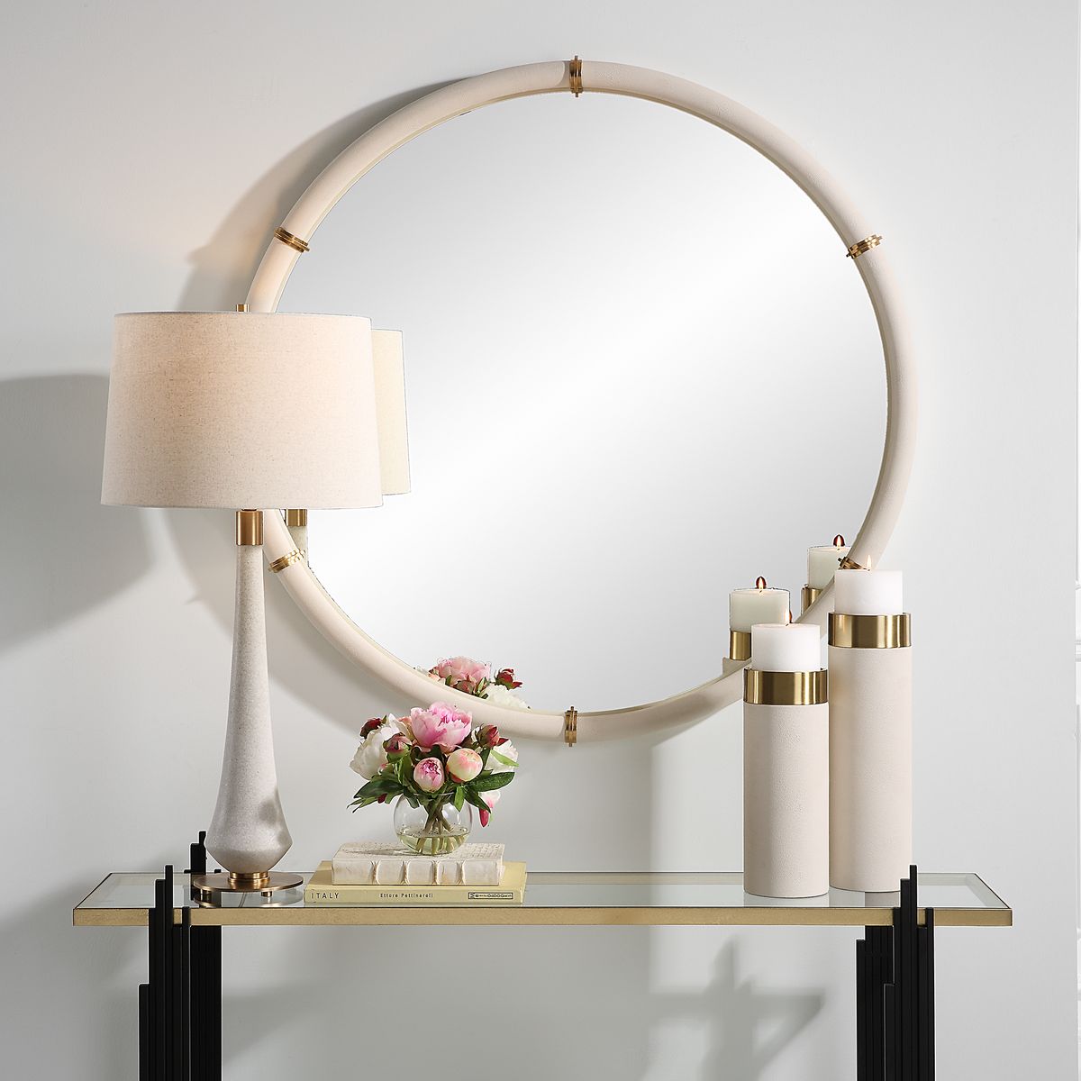Topi Round Mirror