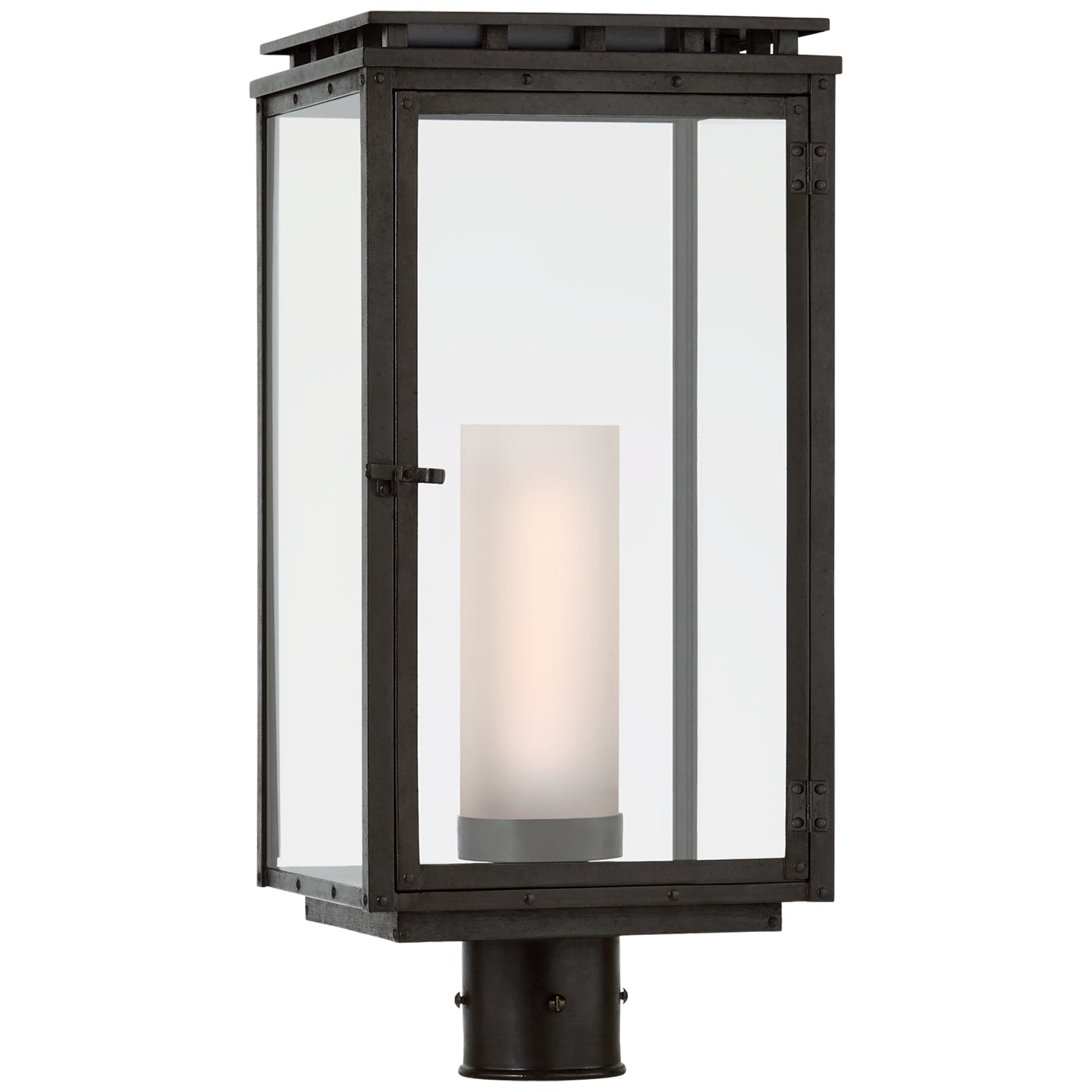 Visual Comfort Signature Canada - CHO 7605AI-CG - One Light Post Mount - Cheshire - Aged Iron