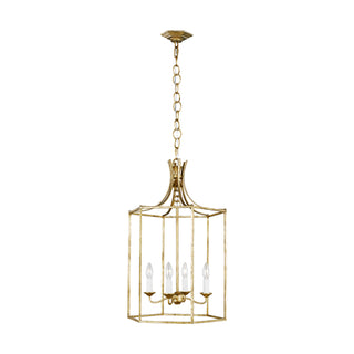 Visual Comfort Studio Canada - AC1014ADB - Four Light Pendant - Bantry House - Antique Gild